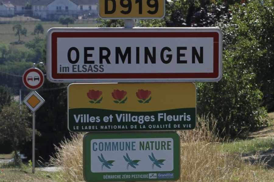 Oermingen, panneau